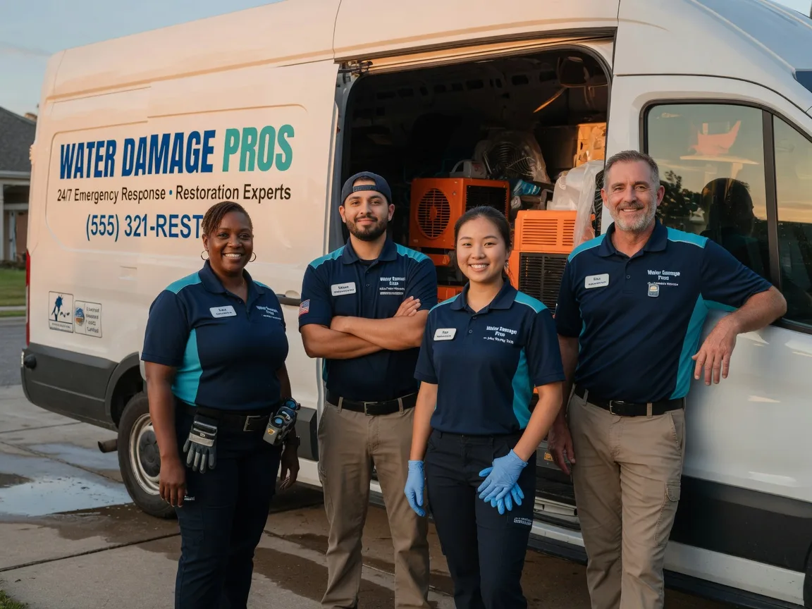 Water Damage Restoration company in St Columbans, NE