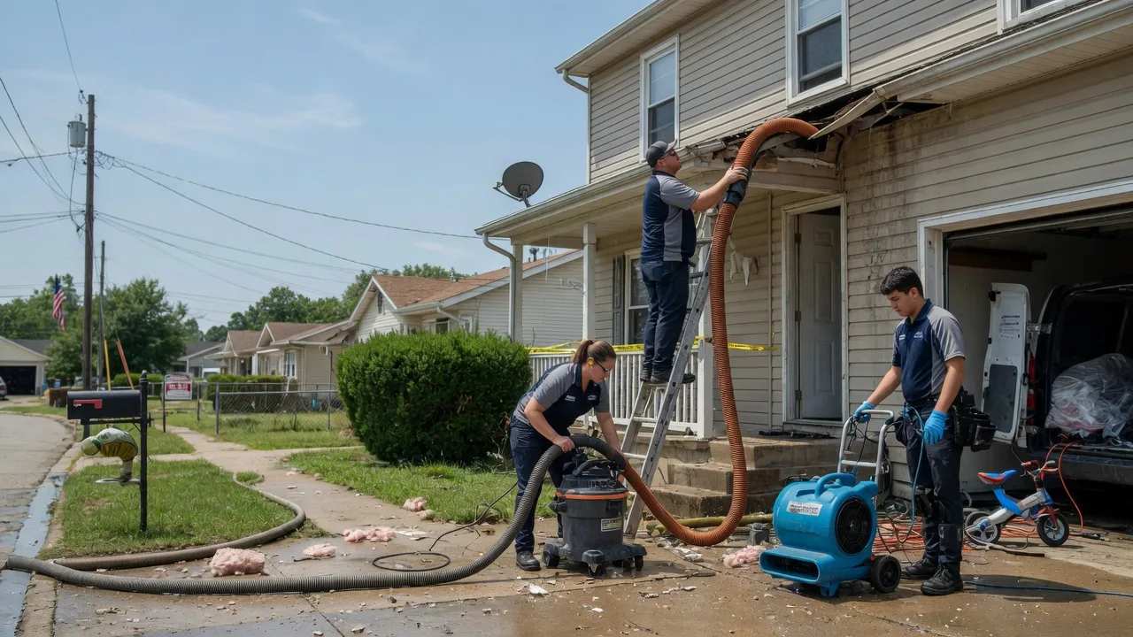 Water Damage Restoration in St Columbans, NE near me
